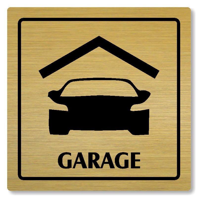 Garage, 100x100mm, zlatá, Arizona